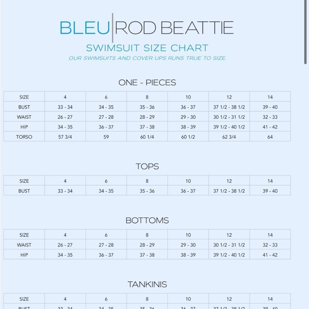 Bleu Rod Beattie One Piece SwimSuit - Picture 3 of 3